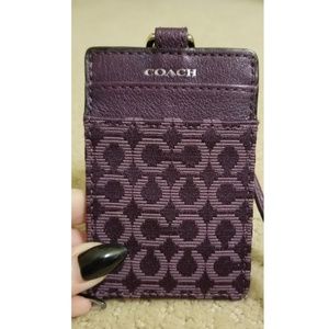 New coach ID badge lanyard